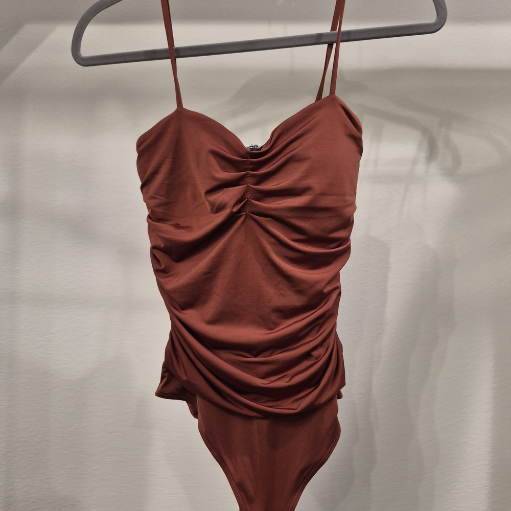 Express Terracotta Bodysuit